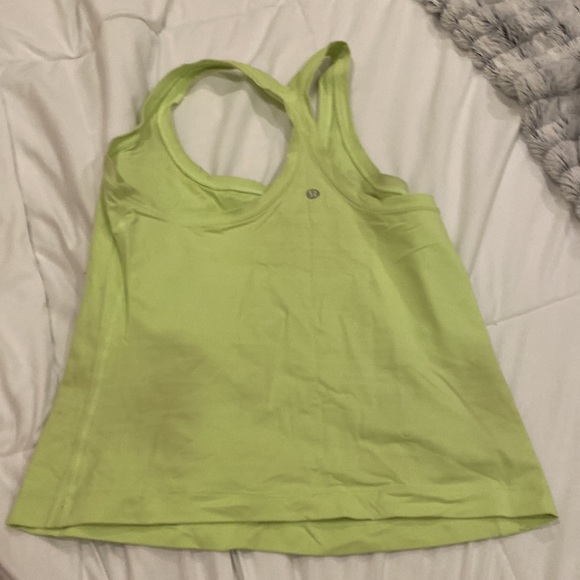 Like green Lulu lemon tank. - Picture 2 of 2